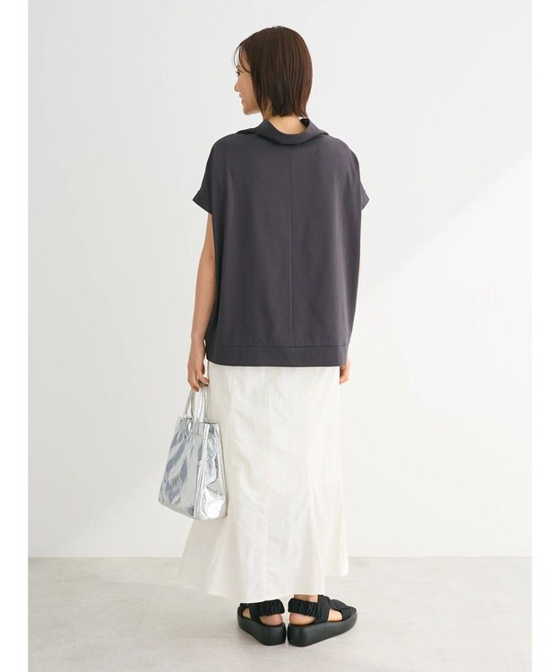 Green Parks ・ＥＬＥＮＣＡＲＥ　ＤＵＥ　Ｗ－ＺＩＰ　マーメイドスカート Off White