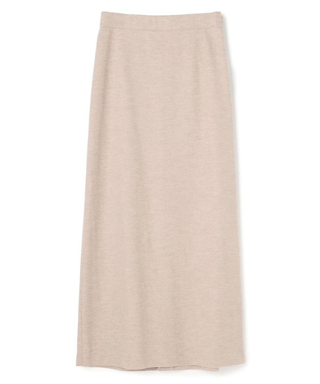 BEIGE， 【VERY NaVY12月号掲載】MONTAIGNE / イージーウエストウールロングスカート Taupe