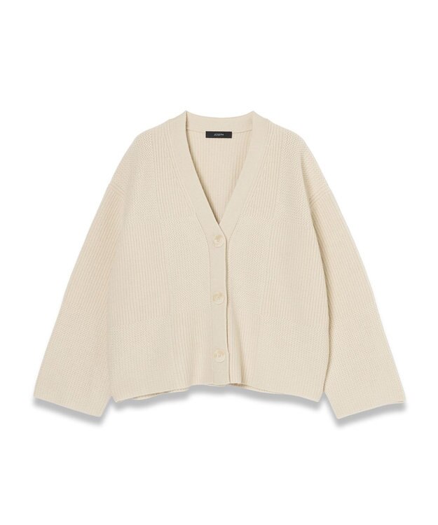 JOSEPH 【洗える】ソフトウールカーディガン Affogato