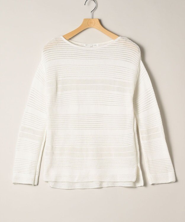 ONWARD Reuse Park 【23区】ニット春夏 オフホワイト