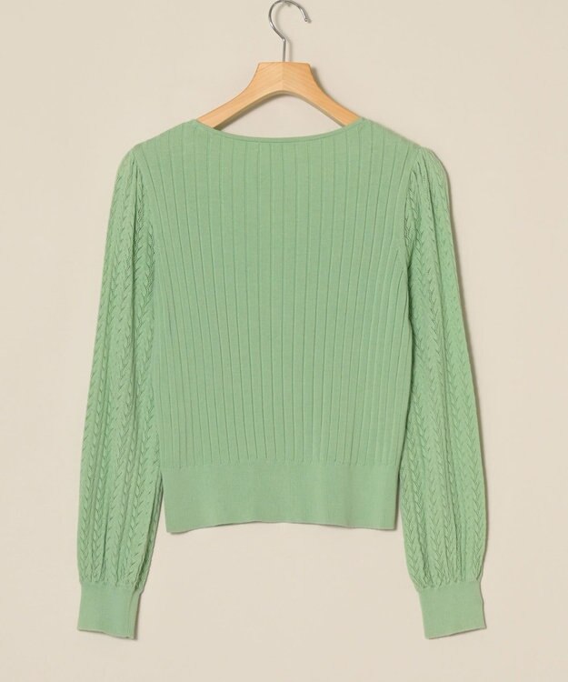 ONWARD Reuse Park 【組曲】ニット春夏 グリーン