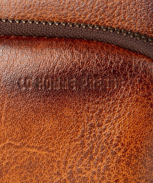 ACE BAGS & LUGGAGE LO HOMME PRESSE アルカイック 本革 日本製 ショルダーバッグ 横型 71881 ロ・オム・プレッセ ブラウン