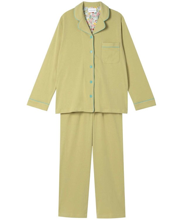 une nana cool 【綿100％】フライスパジャマ　ＭＡＤＥ　ＷＩＴＨ　ＬＩＢＥＲＴＹ　ＦＡＢＲＩＣ ME