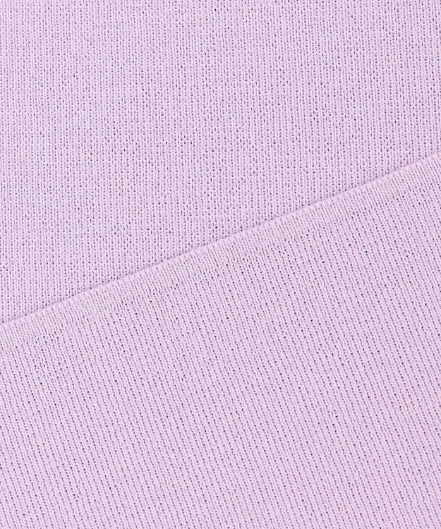 ICB 【WEB限定カラーあり・洗える】 シンセティックフルニードル Vネックプルオーバー ライトグレープ系