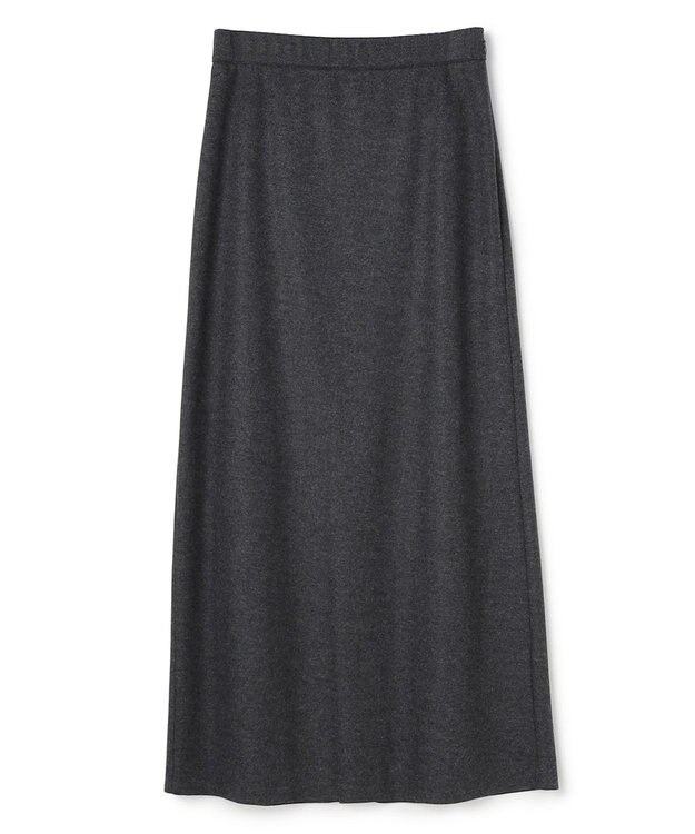 BEIGE， 【VERY NaVY12月号掲載】MONTAIGNE / イージーウエストウールロングスカート C.Gray