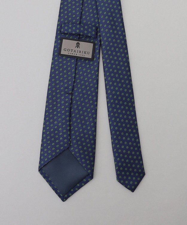 GOTAIRIKU GOTAIRIKU別注【MANTERO/マンテロ】ネクタイ_小紋柄 グリーン系8