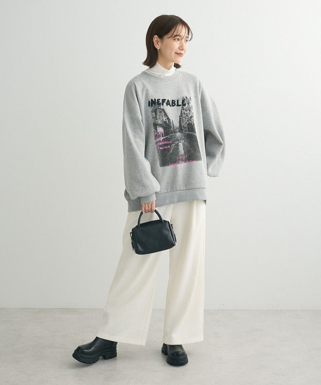 Green Parks 吸湿発熱インナー Off White