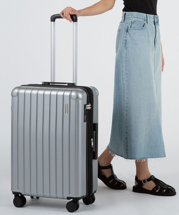 ACE BAGS & LUGGAGE RIMINI フラミニア スーツケース Mサイズ 51L 05122 リミニ エース シルバー