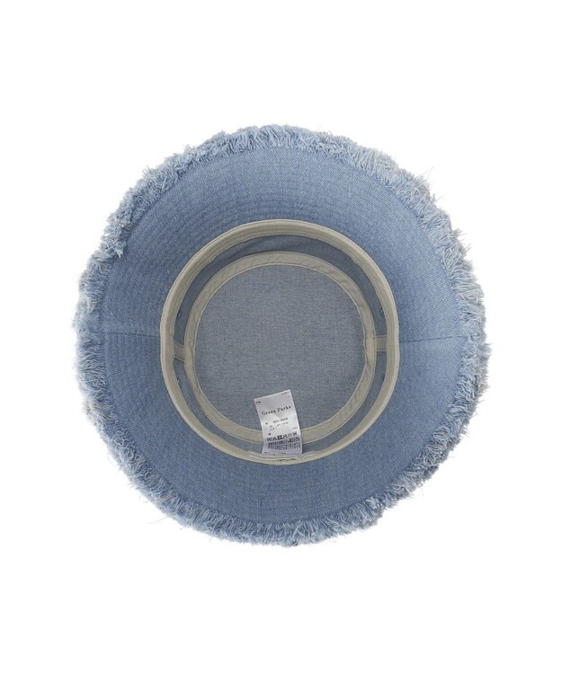 Green Parks フリンジバケットハット Light Indigo