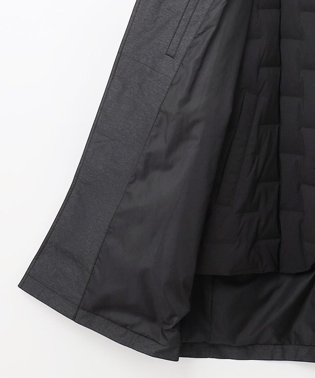 JOSEPH ABBOUD 【3WAY/撥水/INフード/ダウンライナー付】 3WAY高機能ダウンコートインターレースメモリーダウン ダークブラウン系