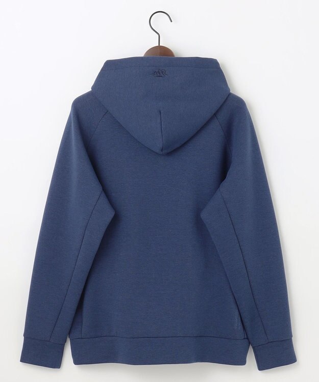 JOSEPH ABBOUD MOUNTAIN 【軽量/ソフト/イージーケア】ソフトダンボール ニット パーカー ネイビー系