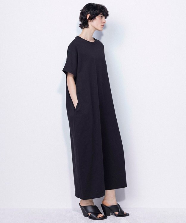 NAVE 【ReNAVE・洗える/接触冷感/UVケア】ファンクションＴ カットワンピース ブラック系