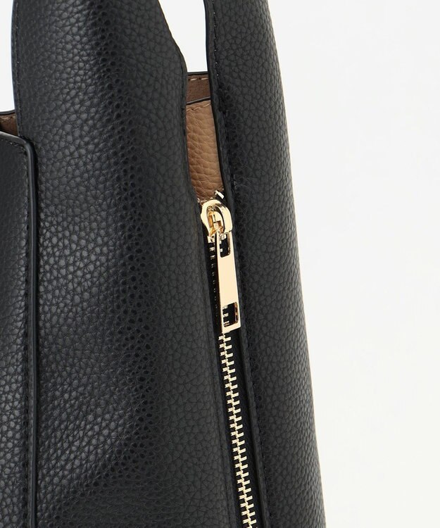 LA BAGAGERIE コンビカラー　ライトウェイトトート ブラック