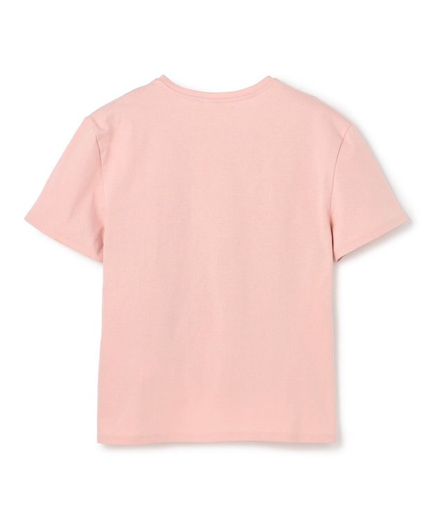 BEIGE， CERUSSITE / フォルムタック ドレープTシャツ Pink