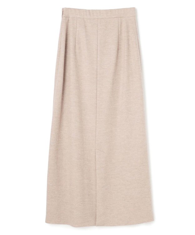 BEIGE， 【VERY NaVY12月号掲載】MONTAIGNE / イージーウエストウールロングスカート Taupe