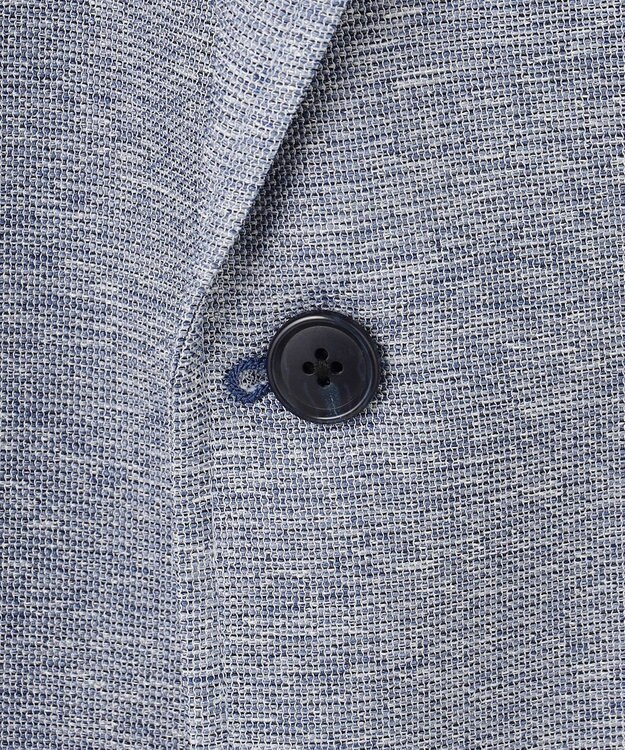 J.PRESS MEN 暑い中でも共にしたくなる理由がある【WEB限定】【吸水速乾 / 洗える / 超軽量 / ストレッチ】ブリーザブルレノクロス ジャケット サックスブルー系