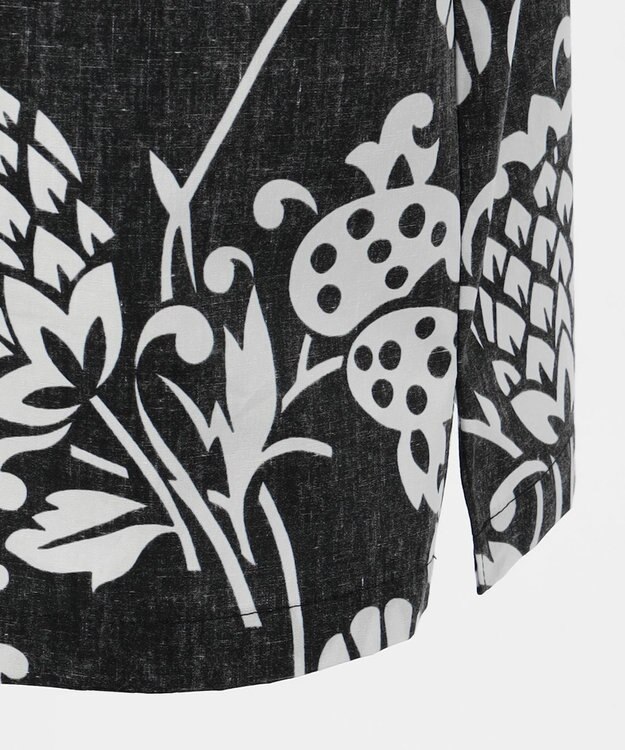 JOSEPH ABBOUD MOUNTAIN 【SPACE】KAHARAアロハ シャツ ブラック系6