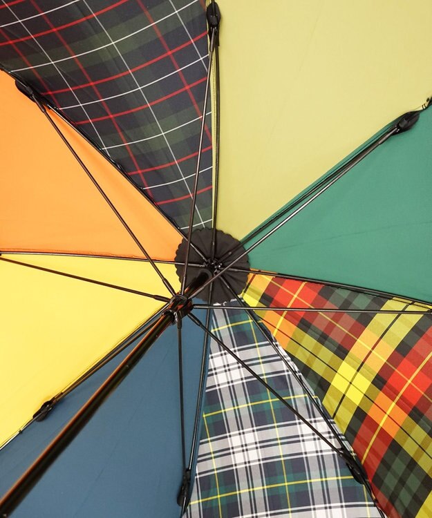 +RING 【UVカット95%以上】【UPF50＋】プラスリング 長傘60cm MLT T1284 マルチカラー