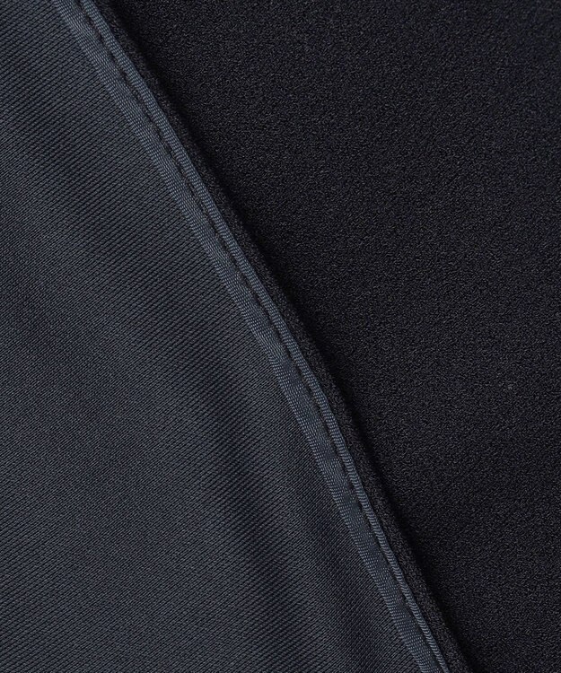 UNFILO 【2WAY】BEAUTY MOVE レース襟ブラウス ネイビー