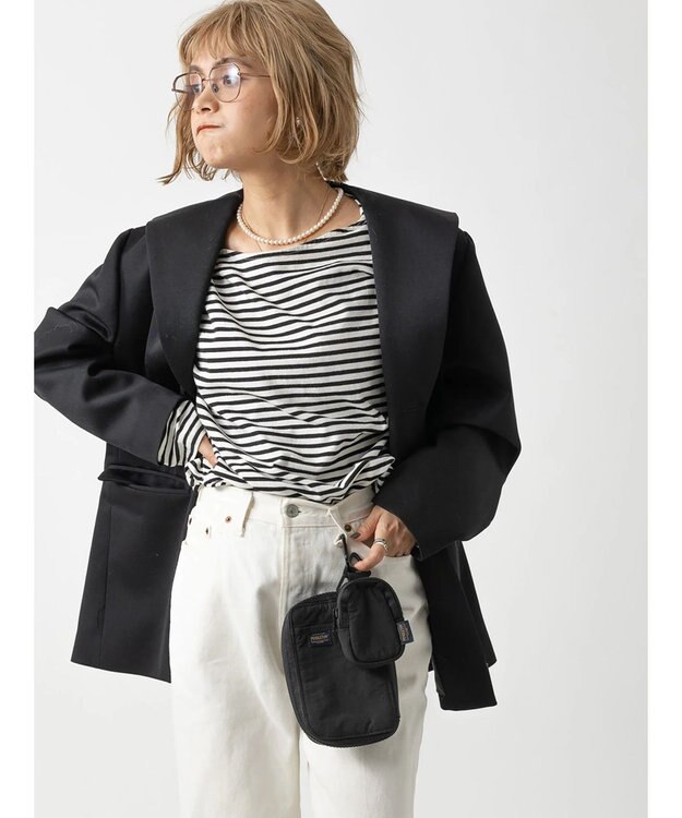 CRAFT STANDARD BOUTIQUE ＜PENDLETON × MARIE INABA＞ MULTI NECK POUCH Black