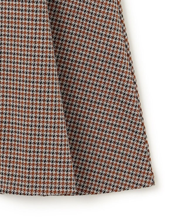 J.PRESS YORK STREET 【WOMEN】チェックジャガード スカート ブラウン系3