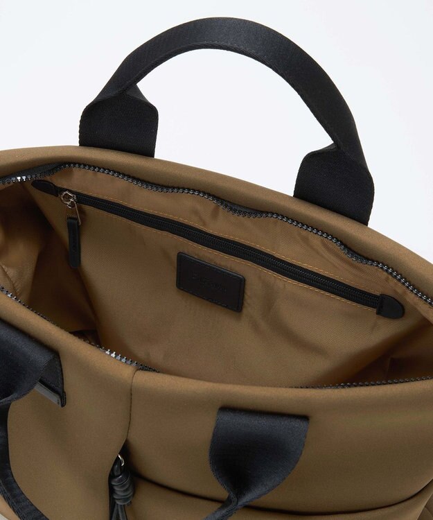 TOPKAPI 【Breath TOPKAPI】SORT ソート ネオプレン 2way A4 トートバッグ カーキブラウン