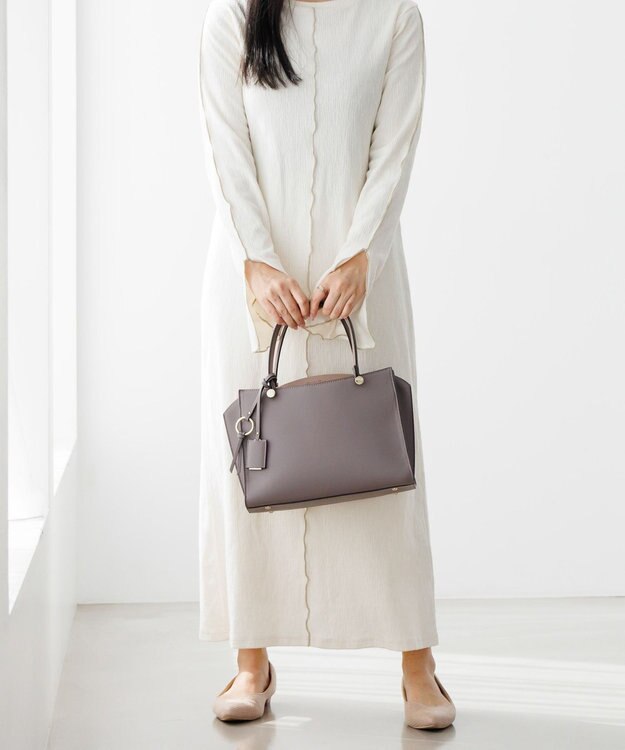 ACE BAGS & LUGGAGE Jewelna Rose セイディ・トートバッグ ミドルサイズ 16143 ジュエルナローズ モーヴグレー