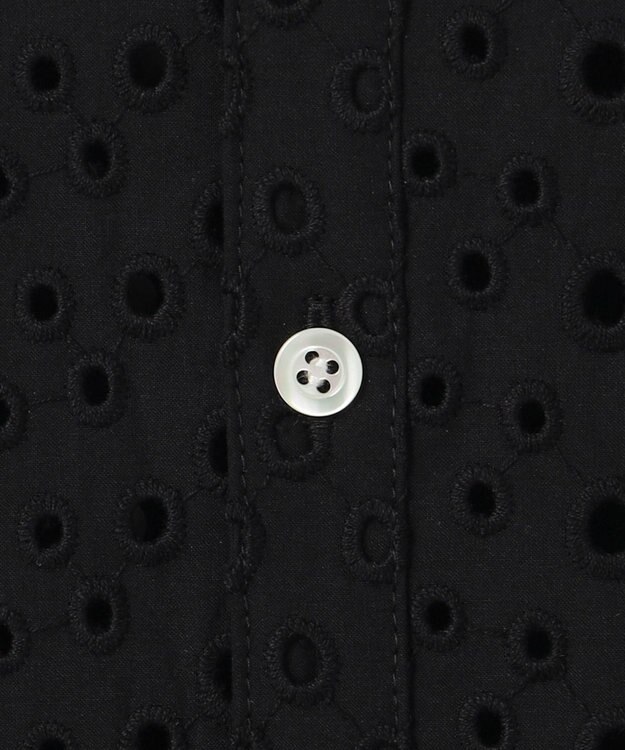 組曲 【先行予約・WEB限定】エンブロイダリーレースノースリーブ ブラウス ブラック系