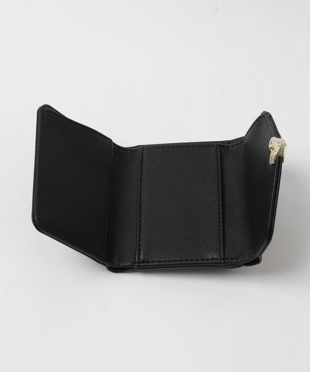 WEGO ハートレターミニウォレット ブラック