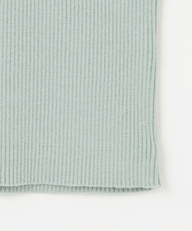 ANY SIS 【洗える】シアーディテール ニット ミント