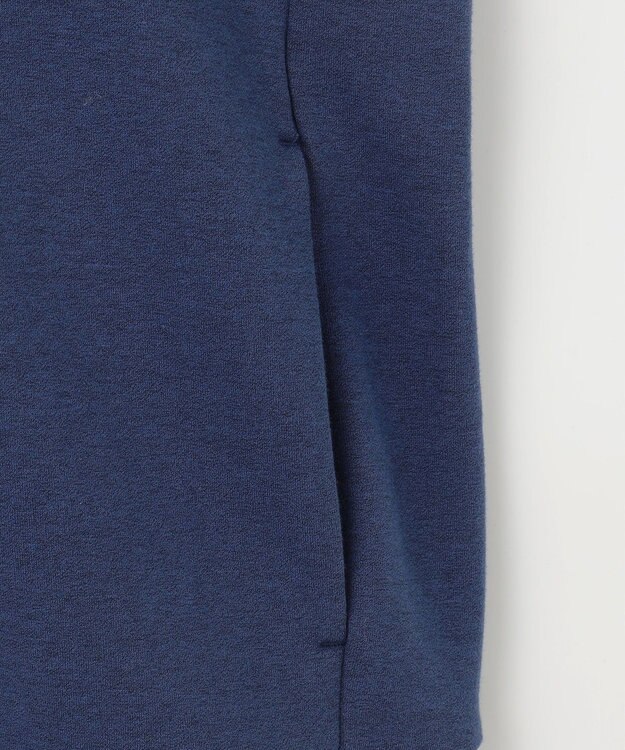 JOSEPH ABBOUD MOUNTAIN 【軽量/ソフト/イージーケア】ソフトダンボール ニット パーカー ネイビー系