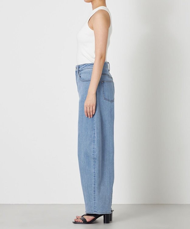 NAVE 【ReNave】バレルストレッチデニム サックスブルー系