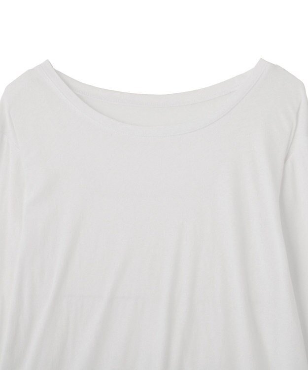 Green Parks シアー天竺プルオーバー Off White