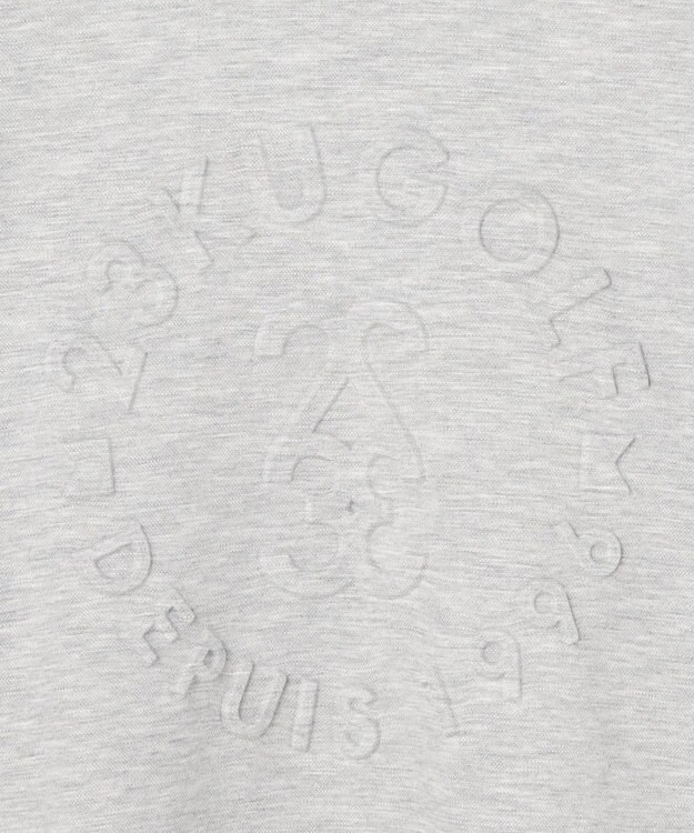 23区GOLF 【WOMEN】エンボスロゴダンボールモックネック ライトグレー系