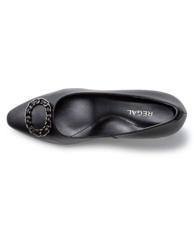 REGAL FOOT COMMUNITY 【リーガルレディース】F51R バックルパンプス パンプス ブラック