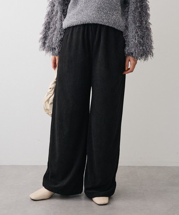 Green Parks ・ＥＬＥＮＣＡＲＥ　ＤＵＥ　コーデュロイイージーパン Black