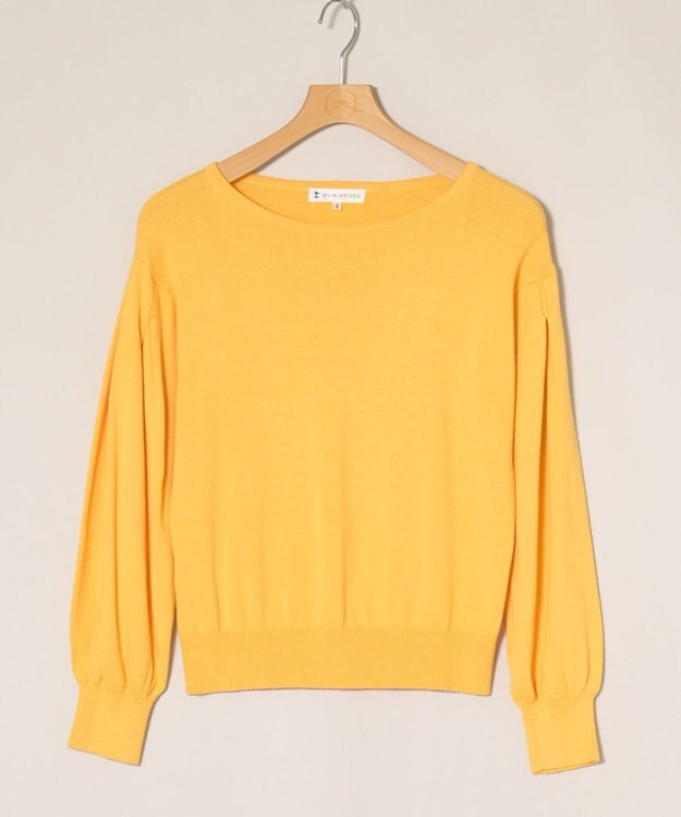 ONWARD Reuse Park 【組曲】ニット春夏 イエロー