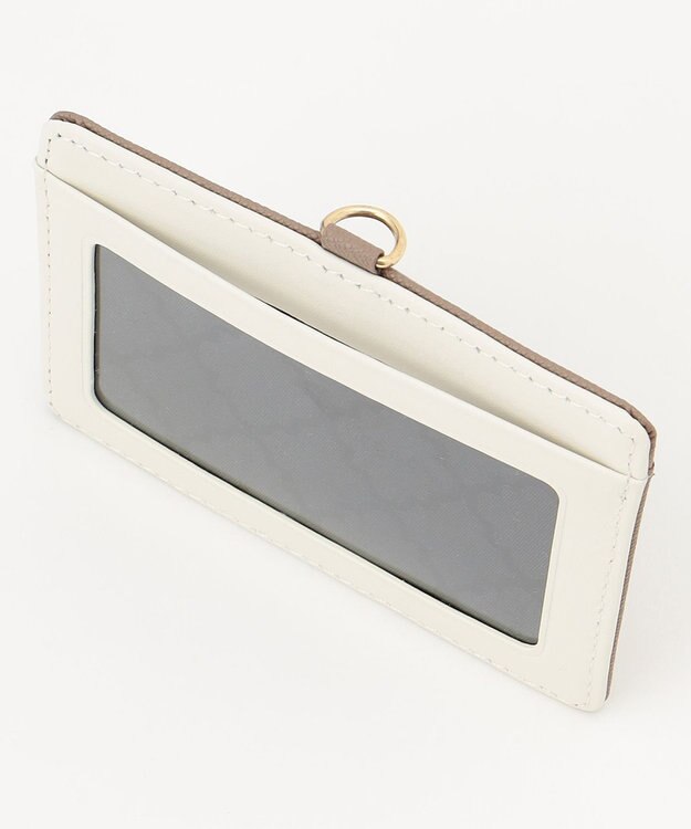 TOCCA PEARL KNOT IDHOLDER IDホルダー ベージュ系