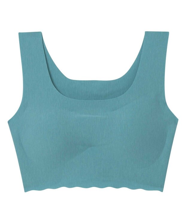 une nana cool 綿混フラット仕上げ　ノンワイヤーブラジャー　　【全サイズ同一価格】 VI