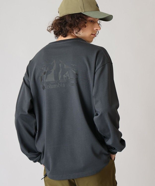 Columbia Columbia/ ロマビスタグラフィックロングスリーブTシャツ /コロンビア Coal