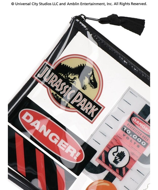 Green Parks ■ＪＵＲＡＳＳＩＣ　ＰＡＲＫ　クリアポーチ Black