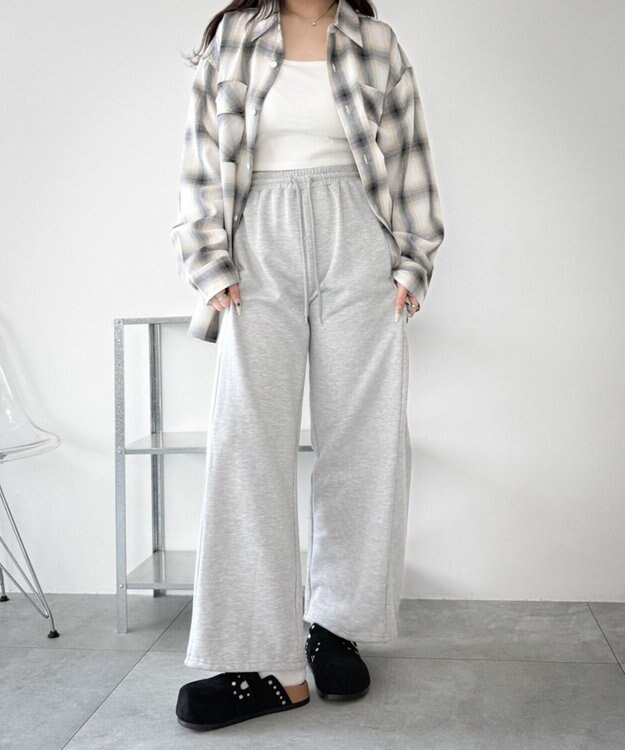 WEGO スタッズデザインサボ ブラック