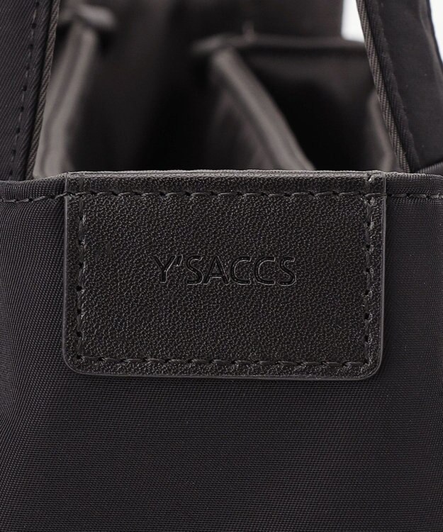 Y'SACCS 【ムック本掲載】ナイロンボンディングトート　Mサイズ ブラック