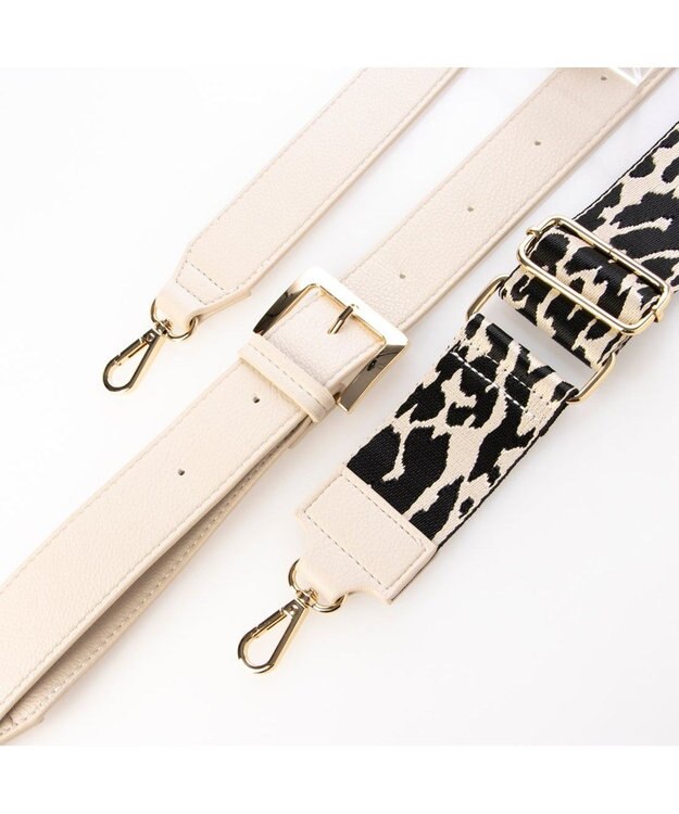 UNBILLION カシュカシュ cachecache / 2ショルダー付ボックスショルダー アイボリー