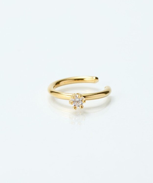 Phoebe 【金属アレルギー対応】ブリンクビジューイヤーカフ　ゴールド/ニッケルフリー ゴールド