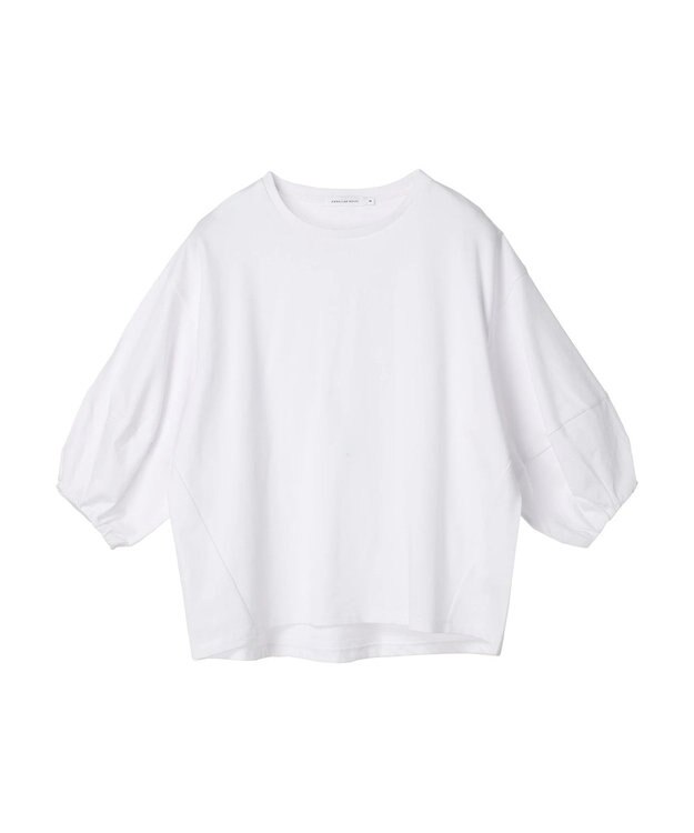 AMERICAN HOLIC 袖ボリューム半袖カットプルオーバー Off White