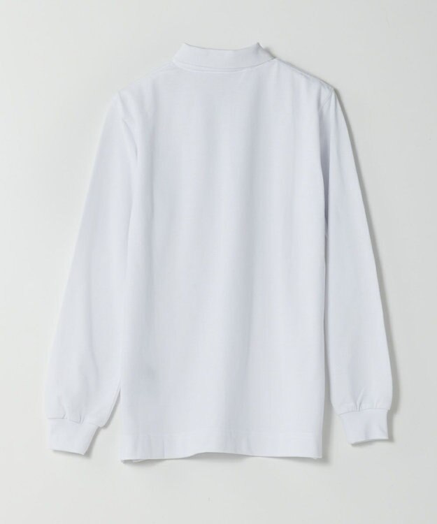 BEAMS SCHOOL ベーシック長袖ポロシャツ ホワイト(ガールズ)