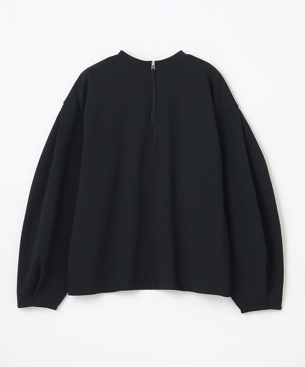 NAVE 【ReNAVE　UVカット・接触冷感・洗える】ボリュームスリーブジャージー ブラック