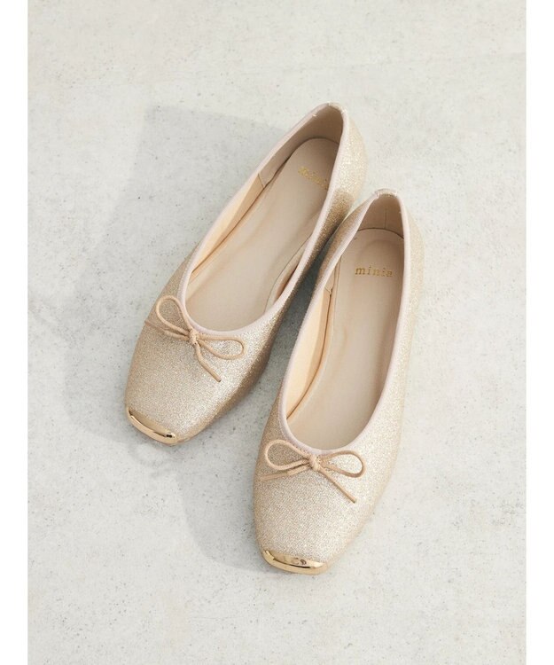 Green Parks ・ｍｉｎｉａ　トウキャップバレエシューズ