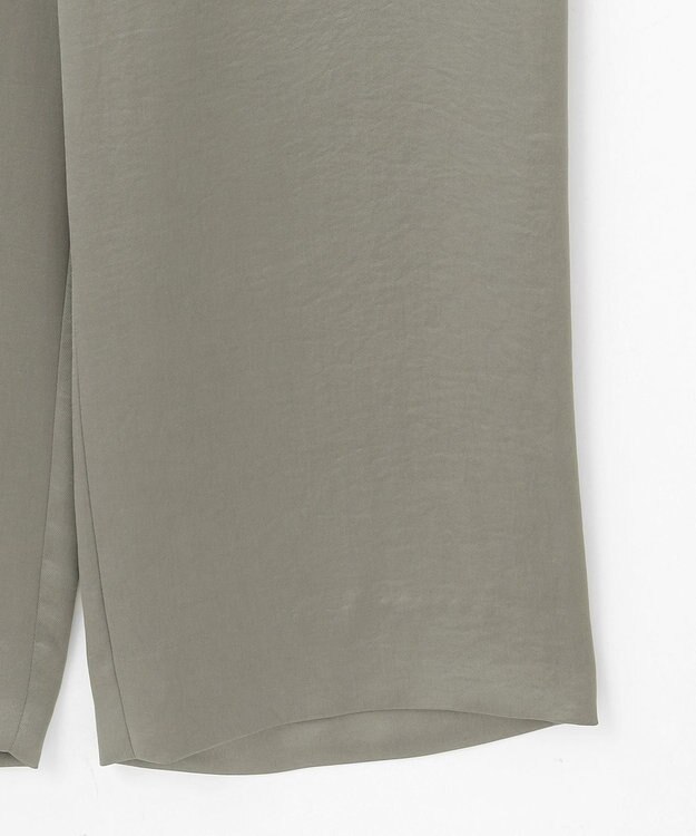 自由区 【カタログ掲載】ドレーピーサテンベイカー パンツ モカ